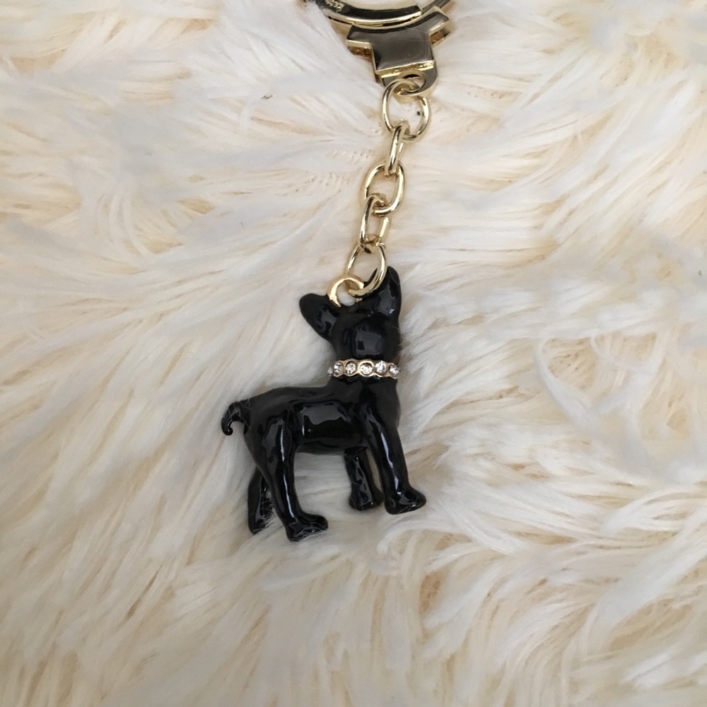 Kate Spade bulldog keyfob - Picture 3 of 3